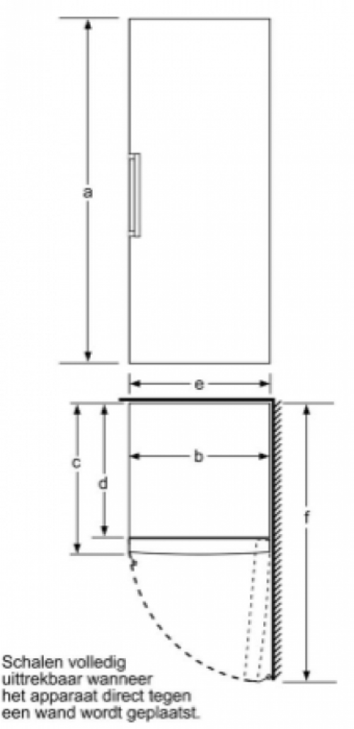 Bosch GSV33VWEV Serie 4 - Vriezer – Wit