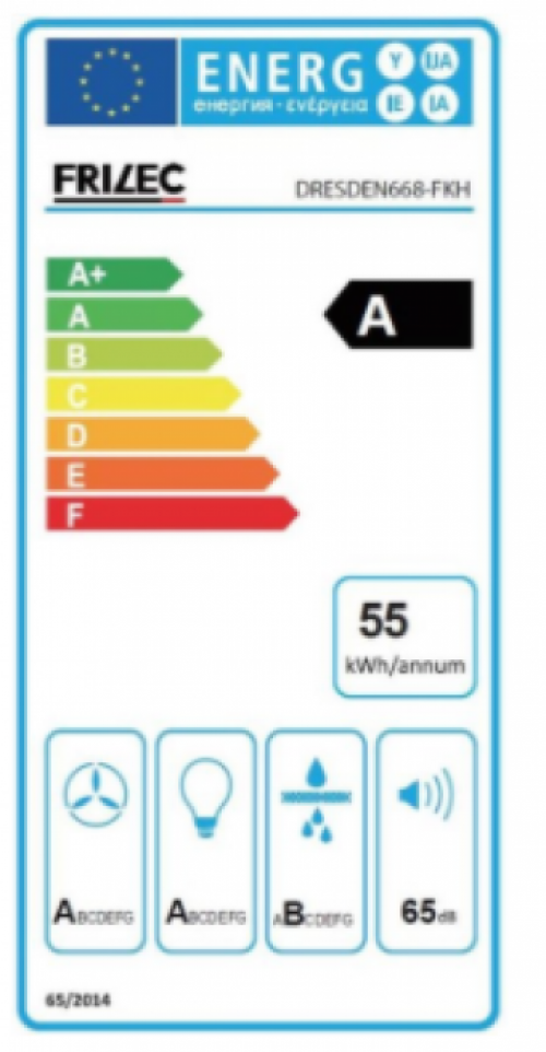Frilec DRESDEN668-FKH - Wandschouw afzuigkap