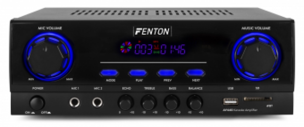 AV440 KARAOKE VERSTERKER MET MULTIMEDIA PLAYER
