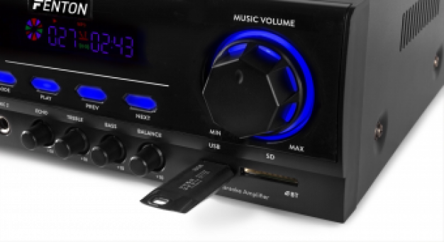 AV440 KARAOKE VERSTERKER MET MULTIMEDIA PLAYER