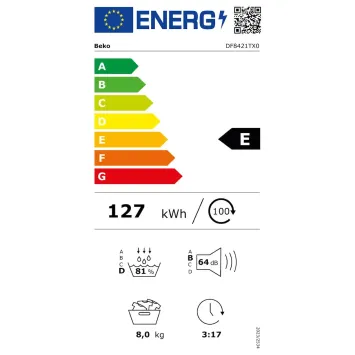 Beko DF8421TX0 warmtepompdroger