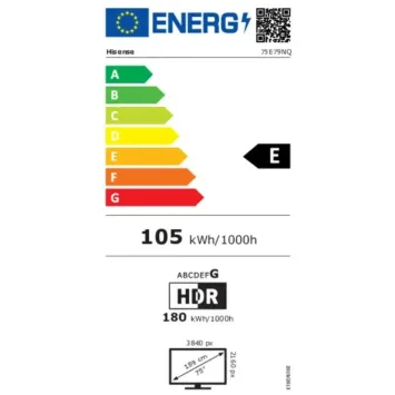 Hisense 75E79NQ ULTRA HD TV