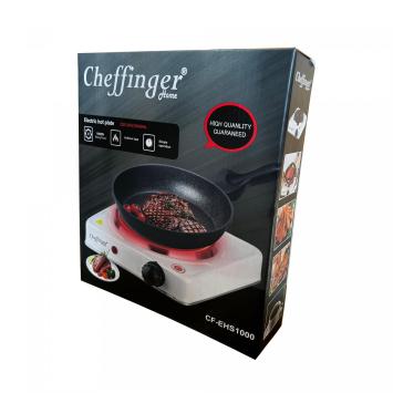 Cheffinger CF-EHS1000: 1000W Elektrische Kookplaat - Enkele