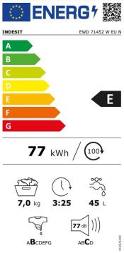 Indesit EWD 71452 W EU N