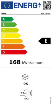 Beko FNE1074N Vrieskast