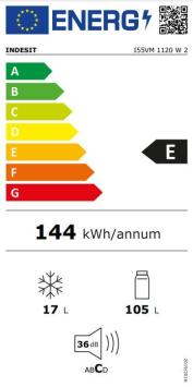 Indesit I55VM 1120 W 2 Koelkast