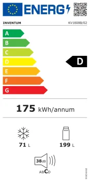 Inventum kv1808b koel vries combi