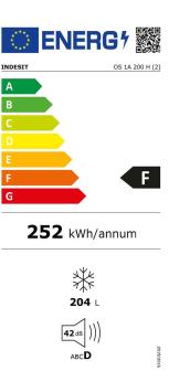 Indesit OS 1A 200 H Vrieskist