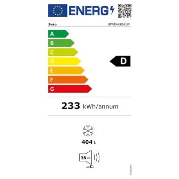 Beko RFNE448E41W vrieskast