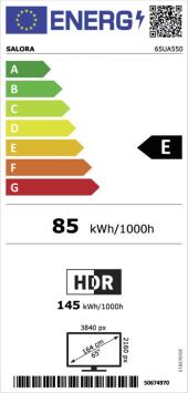 Salora 65UA550 4K TV