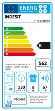 Indesit YTNL CM10 8B